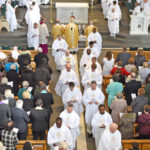 Soldiers attend Mass inside cathedral desecrated by Maute