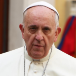 Pope says he prays for those who call him a heretic